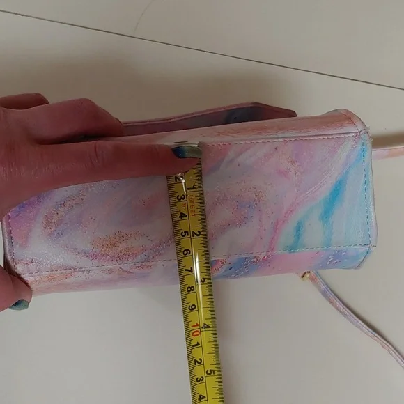Betsey Johnson Luv Betsey Marble Mini Crossbody Hand Bag - Picture 11 of 16